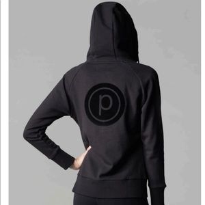 Tavi Noir x Pure Barre Zip Front Hoodie